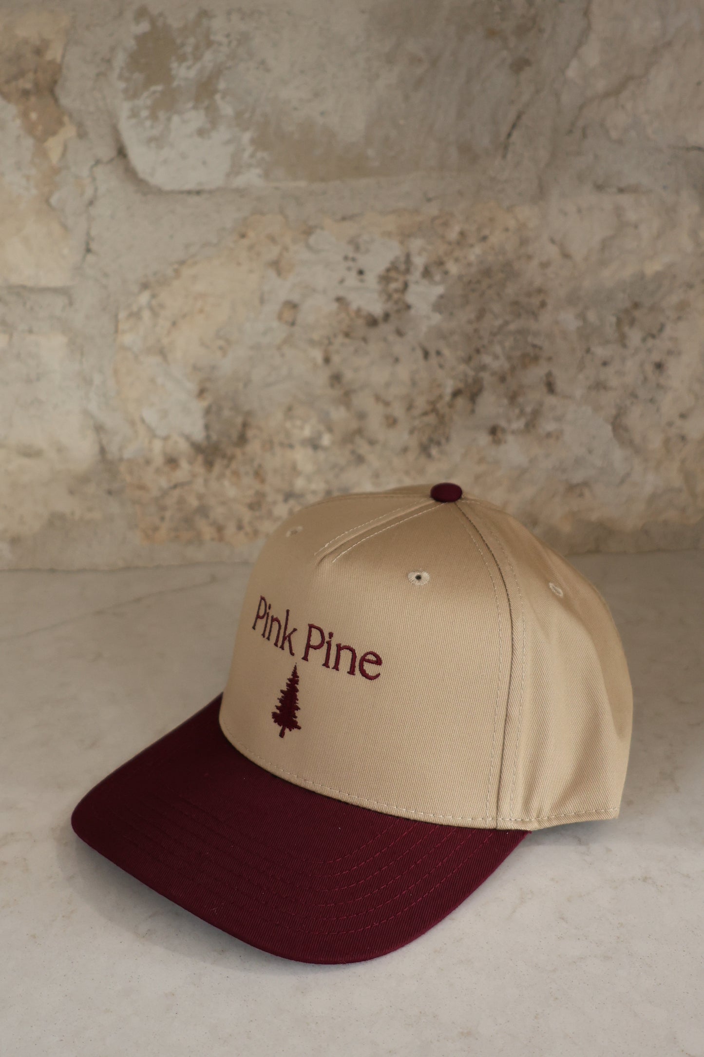 Pink Pine Trucker Hat